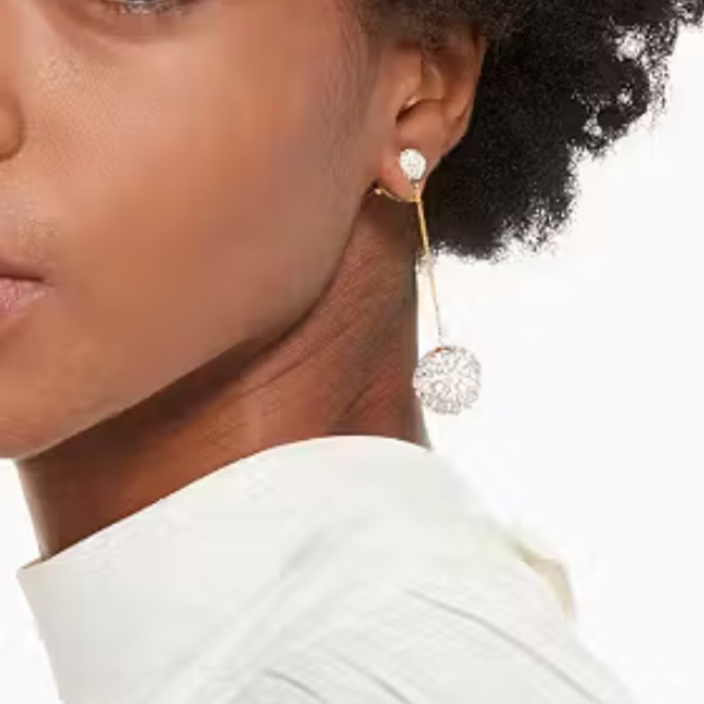 Kate Spade Sparkly Ball Dangling Earrings - Picture 3 of 3